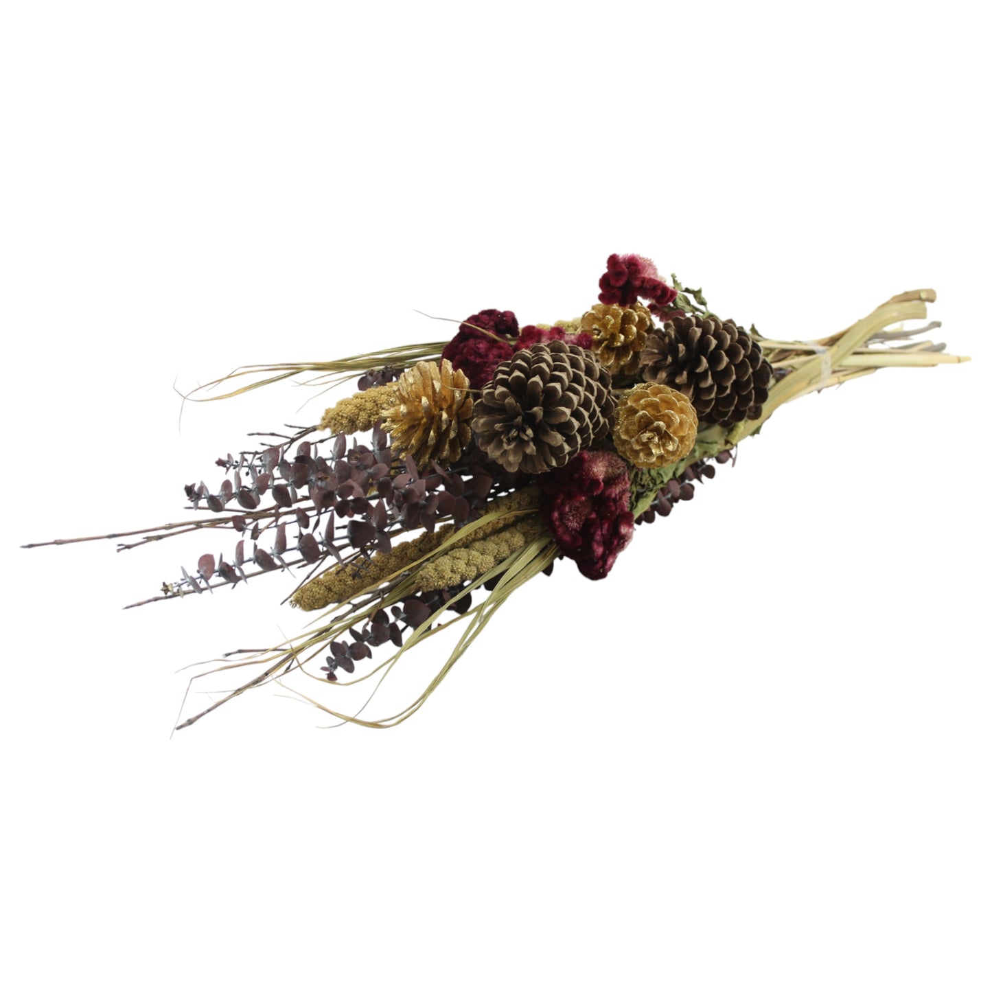 Eucalyptus & Cone Bouquet #0352