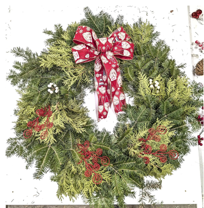Wreath With a Bow